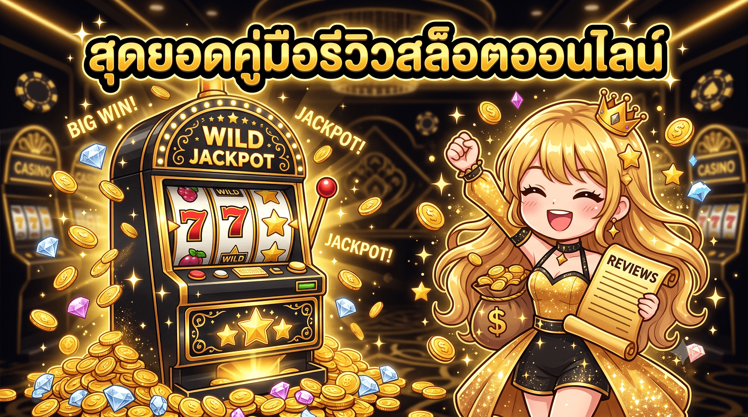 สุดยอดคู่มือรีวิวสล็อตออนไลน์: เจาะลึกทุกมิติเพื่อการเลือกเล่นที่ดีที่สุด