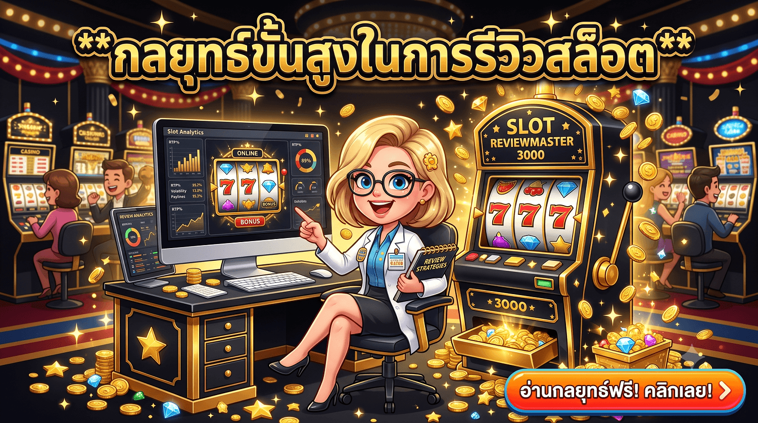 กลยุทธ์ขั้นสูงในการรีวิวสล็อต: ค้นหาเกมทำเงินและหลีกเลี่ยงกับดัก